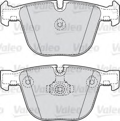 VALEO 598820 Тормозные колодки для BMW (Бмв) VALEO 598820 Тормозные колодки для BMW (Бмв)