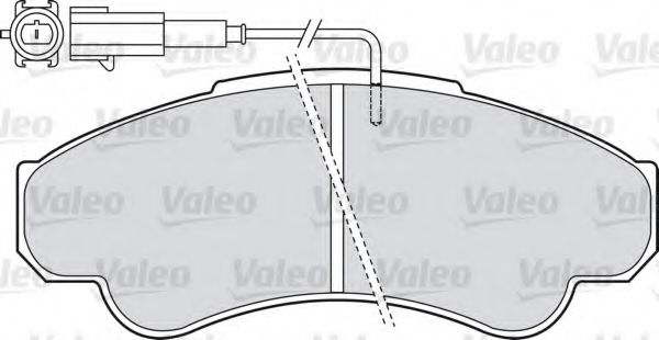 VALEO 598969 Тормозные колодки для SEAT ALTEA (Сеат Алтэа) VALEO 598969 Тормозные колодки для SEAT ALTEA (Сеат Алтэа)