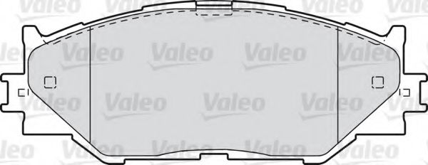 VALEO 601035 Тормозные колодки для LEXUS IS III (Лексус Ис 3) VALEO 601035 Тормозные колодки для LEXUS IS III (Лексус Ис 3)
