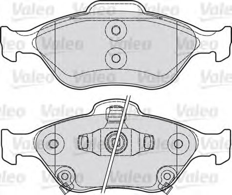 VALEO 601026 Тормозные колодки для DAIHATSU CHARADE (Дайхатсу Чарадэ) VALEO 601026 Тормозные колодки для DAIHATSU CHARADE (Дайхатсу Чарадэ)