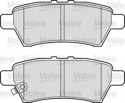 VALEO 598730 Тормозные колодки для NISSAN CAMIONES / FRONTIER (Ниссан Cамионэс / фронтиэр)
