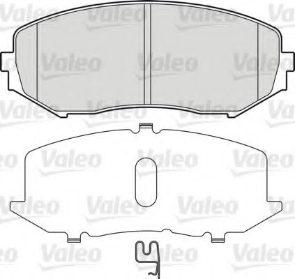 VALEO 598877 Тормозные колодки для SUZUKI GRAND NOMADE II (Сузуки Гранд номадэ 2) VALEO 598877 Тормозные колодки для SUZUKI GRAND NOMADE II (Сузуки Гранд номадэ 2)