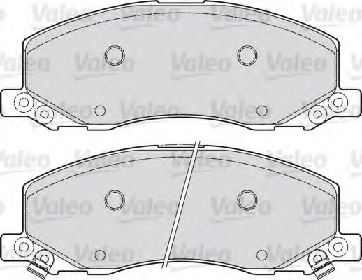 VALEO 601048 Тормозные колодки для OPEL (Опель) VALEO 601048 Тормозные колодки для OPEL (Опель)