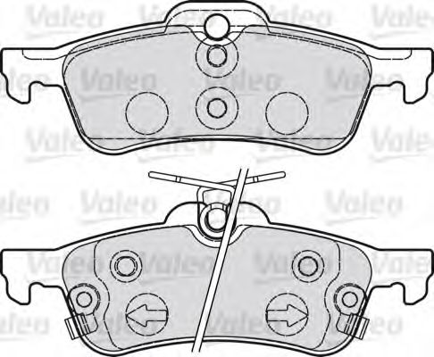 VALEO 601028 Тормозные колодки для DAIHATSU CHARADE (Дайхатсу Чарадэ) VALEO 601028 Тормозные колодки для DAIHATSU CHARADE (Дайхатсу Чарадэ)