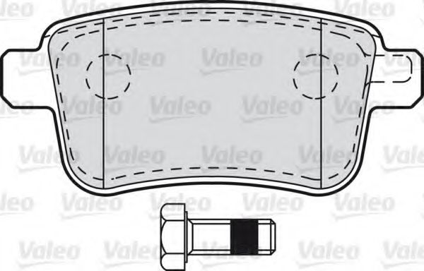 VALEO 601011 Тормозные колодки для RENAULT KANGOO / GRAND KANGOO (Рено Кангу / гранд кангу) VALEO 601011 Тормозные колодки для RENAULT KANGOO / GRAND KANGOO (Рено Кангу / гранд кангу)
