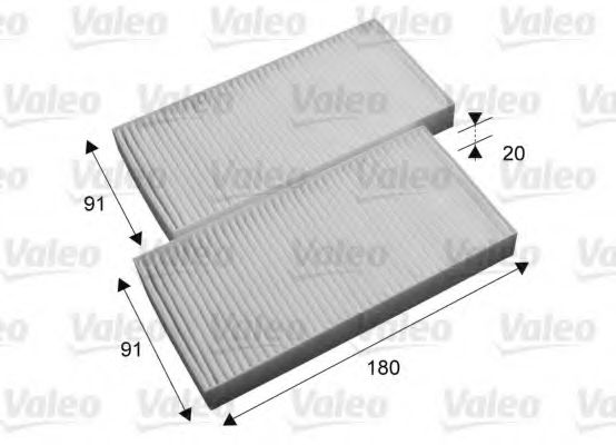 VALEO 715696 Фильтр, воздух во внутренном пространстве для JEEP LIBERTY (Джип Либэртъ) VALEO 715696 Фильтр, воздух во внутренном пространстве для JEEP LIBERTY (Джип Либэртъ)