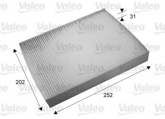 VALEO 715697 Фильтр, воздух во внутренном пространстве для HYUNDAI IX55 (Хендай Их55) VALEO 715697 Фильтр, воздух во внутренном пространстве для HYUNDAI IX55 (Хендай Их55)