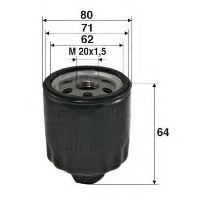 VALEO 586003 Масляный фильтр для DACIA SANDERO (Дача Сандэро) VALEO 586003 Масляный фильтр для DACIA SANDERO (Дача Сандэро)