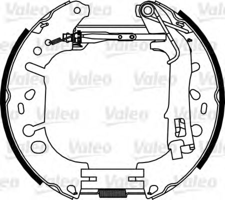 VALEO 554889 Тормозные колодоки для OPEL ADAM (Опель Адам) VALEO 554889 Тормозные колодоки для OPEL ADAM (Опель Адам)
