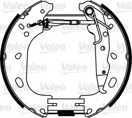 VALEO 554898 Тормозные колодоки для OPEL ASTRA H HATCH (Опель Астра н хэтчбек) VALEO 554898 Тормозные колодоки для OPEL ASTRA H HATCH (Опель Астра н хэтчбек)