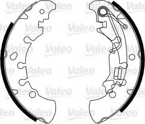 VALEO 564083 Тормозные колодоки для LANCIA MUSA (Лансиа/лянча Муса) VALEO 564083 Тормозные колодоки для LANCIA MUSA (Лансиа/лянча Муса)