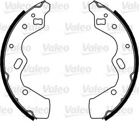 VALEO 564093 Тормозные колодоки для MAZDA (Мазда) VALEO 564093 Тормозные колодоки для MAZDA (Мазда)