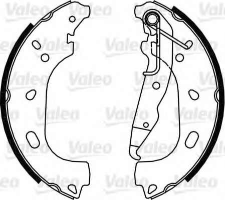 VALEO 564103 Тормозные колодоки для OPEL ASTRA H HATCH (Опель Астра н хэтчбек) VALEO 564103 Тормозные колодоки для OPEL ASTRA H HATCH (Опель Астра н хэтчбек)
