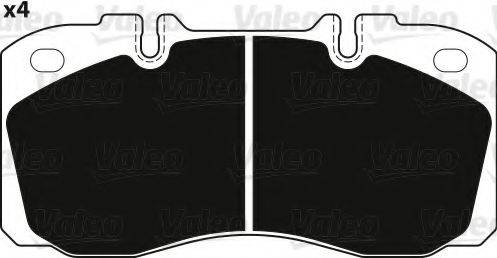 VALEO 882235 Тормозные колодки для IVECO EURO (Ивеко Эуро) VALEO 882235 Тормозные колодки для IVECO EURO (Ивеко Эуро)