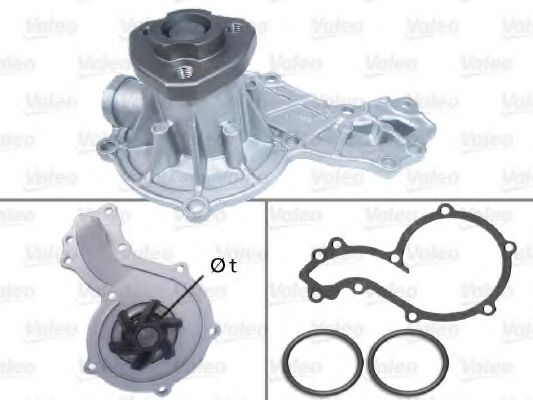 VALEO 506666 Водяной насос для VOLKSWAGEN JETTA I (Фольксваген Жэтта и) VALEO 506666 Водяной насос для VOLKSWAGEN JETTA I (Фольксваген Жэтта и)
