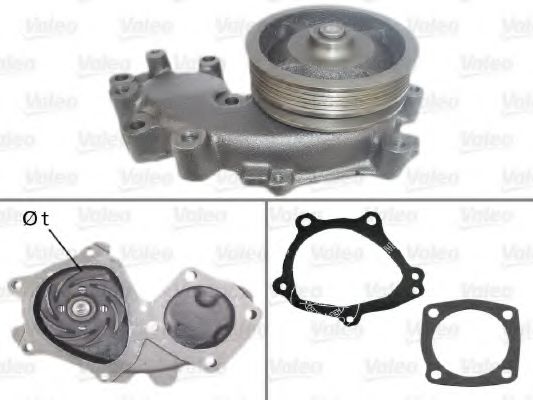 VALEO 506722 Водяной насос для ALFA ROMEO 146 (Альфа ромео 146) VALEO 506722 Водяной насос для ALFA ROMEO 146 (Альфа ромео 146)