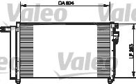 VALEO 814349 Конденсатор, кондиционер для KIA RIO II (Киа Рио 2) VALEO 814349 Конденсатор, кондиционер для KIA RIO II (Киа Рио 2)