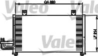 VALEO 814337 Конденсатор, кондиционер для KIA MENTOR (Киа Мэнтор) VALEO 814337 Конденсатор, кондиционер для KIA MENTOR (Киа Мэнтор)