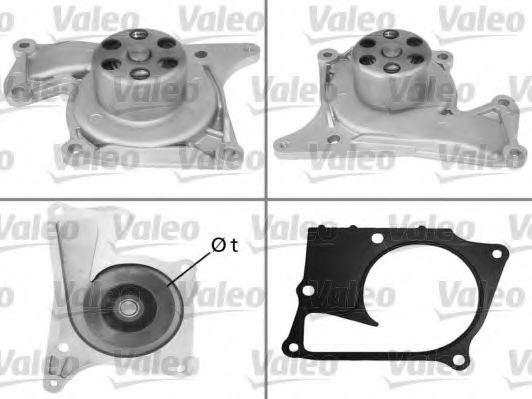 VALEO 506993 Водяной насос для DACIA (Дача) VALEO 506993 Водяной насос для DACIA (Дача)