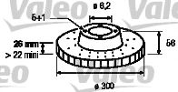 VALEO 197239 Тормозной диск для VOLKSWAGEN T4 MULTIVAN (Фольксваген Т4 мултиvан) VALEO 197239 Тормозной диск для VOLKSWAGEN T4 MULTIVAN (Фольксваген Т4 мултиvан)