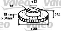 VALEO 197194 Тормозной диск для LEXUS (Лексус) VALEO 197194 Тормозной диск для LEXUS (Лексус)