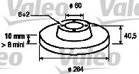 VALEO 197008 Тормозной диск для ABARTH GRANDE PUNTO (Абартх Гранде пунто) VALEO 197008 Тормозной диск для ABARTH GRANDE PUNTO (Абартх Гранде пунто)
