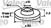 VALEO 186857 Тормозной диск для SEAT (Сеат) VALEO 186857 Тормозной диск для SEAT (Сеат)