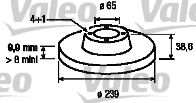 VALEO 186249 Тормозной диск для VOLKSWAGEN JETTA I (Фольксваген Жэтта и) VALEO 186249 Тормозной диск для VOLKSWAGEN JETTA I (Фольксваген Жэтта и)
