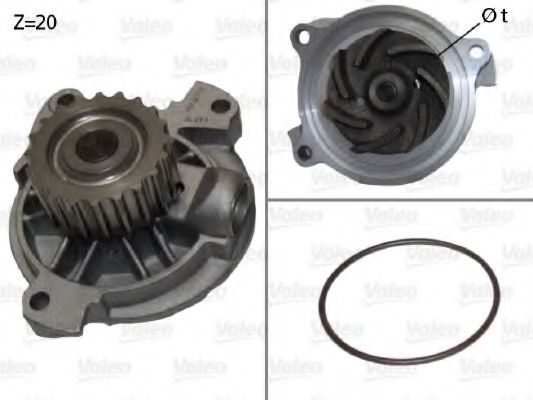 VALEO 506920 Водяной насос для VOLKSWAGEN T4 MULTIVAN (Фольксваген Т4 мултиvан) VALEO 506920 Водяной насос для VOLKSWAGEN T4 MULTIVAN (Фольксваген Т4 мултиvан)