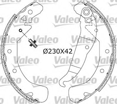 VALEO 554796 Тормозные колодоки для OPEL ASTRA H HATCH (Опель Астра н хэтчбек) VALEO 554796 Тормозные колодоки для OPEL ASTRA H HATCH (Опель Астра н хэтчбек)