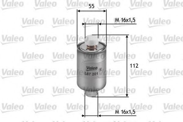VALEO 587201 Топливный фильтр для PONTIAC FIREBIRD (Понтиак Фирэбирд) VALEO 587201 Топливный фильтр для PONTIAC FIREBIRD (Понтиак Фирэбирд)