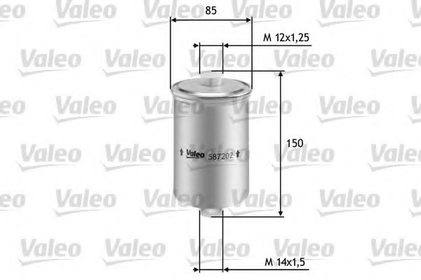VALEO 587202 Топливный фильтр для SAAB 9-3 (Сааб 9-3) VALEO 587202 Топливный фильтр для SAAB 9-3 (Сааб 9-3)