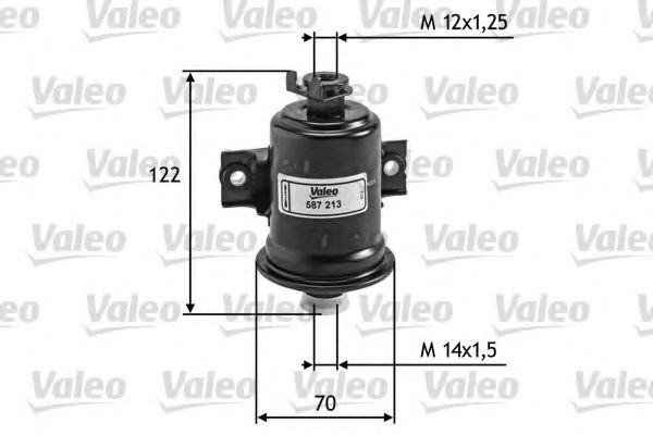 VALEO 587213 Топливный фильтр для TOYOTA PASEO (Тойота/тоета Пасэо) VALEO 587213 Топливный фильтр для TOYOTA PASEO (Тойота/тоета Пасэо)