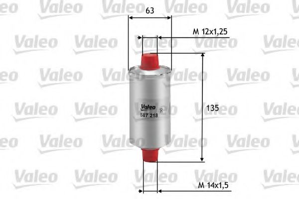 VALEO 587218 Топливный фильтр для ROVER (Ровер) VALEO 587218 Топливный фильтр для ROVER (Ровер)