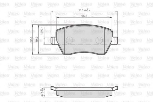VALEO 872973 Тормозные колодки для RENAULT KANGOO / GRAND KANGOO (Рено Кангу / гранд кангу) VALEO 872973 Тормозные колодки для RENAULT KANGOO / GRAND KANGOO (Рено Кангу / гранд кангу)