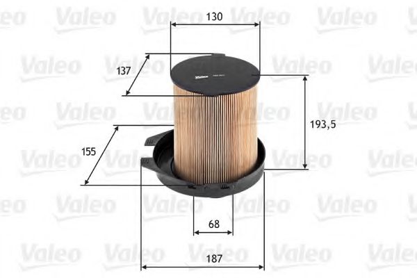 VALEO 585603 Воздушный фильтр для PEUGEOT 205 II (Пежо 205 2) VALEO 585603 Воздушный фильтр для PEUGEOT 205 II (Пежо 205 2)