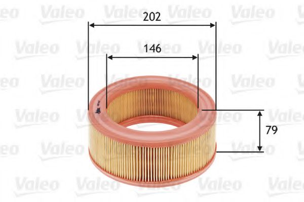 VALEO 585642 Воздушный фильтр для RENAULT ESTAFETTE (Рено Эстафэттэ) VALEO 585642 Воздушный фильтр для RENAULT ESTAFETTE (Рено Эстафэттэ)