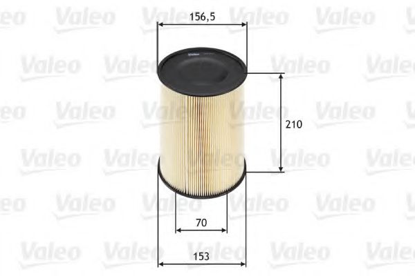 VALEO 585653 Воздушный фильтр для VOLVO (Вольво) VALEO 585653 Воздушный фильтр для VOLVO (Вольво)