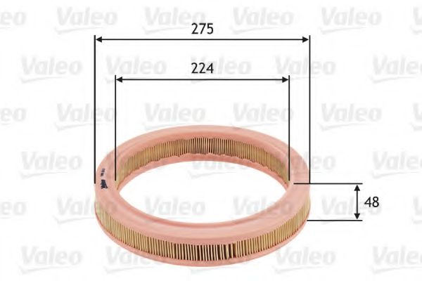 VALEO 585657 Воздушный фильтр для FORD ORION II (Форд Орион 2) VALEO 585657 Воздушный фильтр для FORD ORION II (Форд Орион 2)