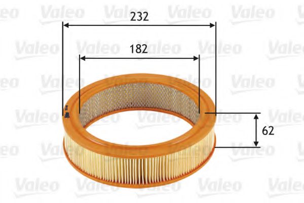 VALEO 585696 Воздушный фильтр для FIAT (Фиат) VALEO 585696 Воздушный фильтр для FIAT (Фиат)