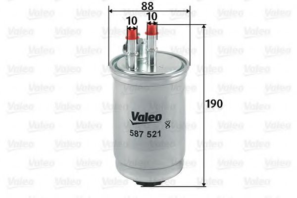 VALEO 587521 Топливный фильтр для FORD NEO CONNECT (Форд Нэо cоннэcт) VALEO 587521 Топливный фильтр для FORD NEO CONNECT (Форд Нэо cоннэcт)