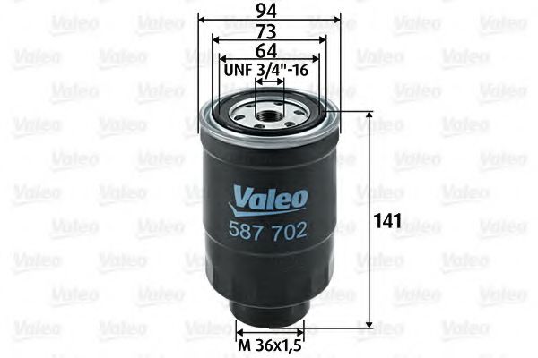 VALEO 587702 Топливный фильтр для NISSAN PICKUP / NP300 III (Ниссан Пиcкуп / нп300 3) VALEO 587702 Топливный фильтр для NISSAN PICKUP / NP300 III (Ниссан Пиcкуп / нп300 3)