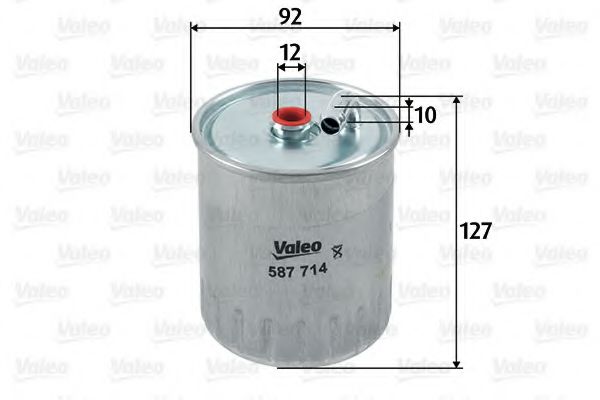 VALEO 587714 Топливный фильтр для MERCEDES-BENZ M-CLASS (Мэрcэдэс-бэнз М-cласс) VALEO 587714 Топливный фильтр для MERCEDES-BENZ M-CLASS (Мэрcэдэс-бэнз М-cласс)