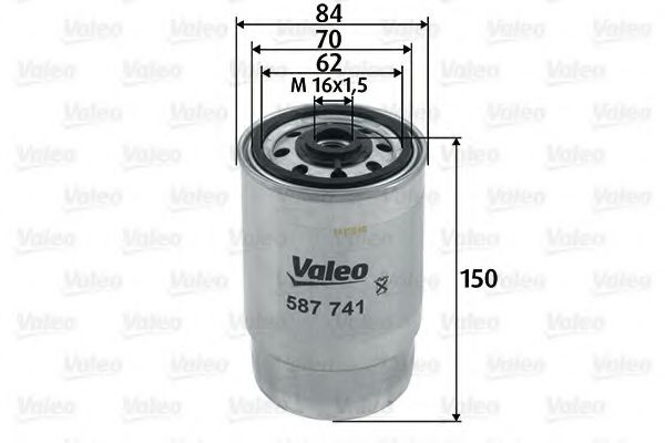 VALEO 587741 Топливный фильтр для HYUNDAI NF V (Хендай Нф v) VALEO 587741 Топливный фильтр для HYUNDAI NF V (Хендай Нф v)