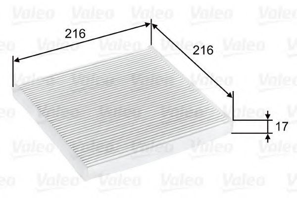 VALEO 698796 Фильтр, воздух во внутренном пространстве для TOYOTA PRIUS (Тойота/тоета Приус) VALEO 698796 Фильтр, воздух во внутренном пространстве для TOYOTA PRIUS (Тойота/тоета Приус)