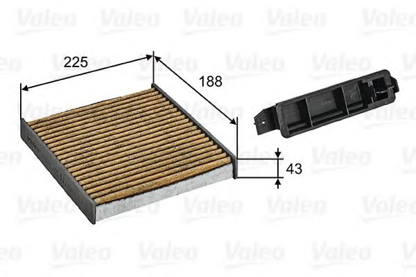 VALEO 701030 Фильтр, воздух во внутренном пространстве для RENAULT (Рено) VALEO 701030 Фильтр, воздух во внутренном пространстве для RENAULT (Рено)