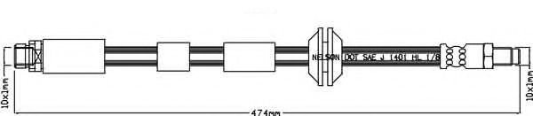 REMKAFLEX 4552 Тормозной шланг для FORD (Форд) REMKAFLEX 4552 Тормозной шланг для FORD (Форд)