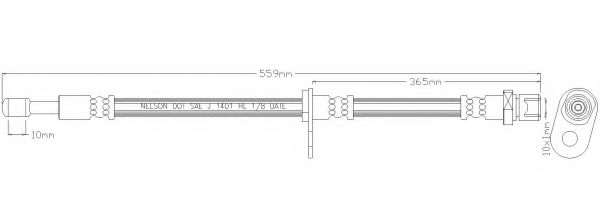 REMKAFLEX 5424 Тормозной шланг для SUBARU LIBERTY OUTBACK (Субару Либэртъ аутбэк) REMKAFLEX 5424 Тормозной шланг для SUBARU LIBERTY OUTBACK (Субару Либэртъ аутбэк)