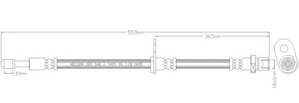 REMKAFLEX 5425 Тормозной шланг для SUBARU LIBERTY OUTBACK (Субару Либэртъ аутбэк) REMKAFLEX 5425 Тормозной шланг для SUBARU LIBERTY OUTBACK (Субару Либэртъ аутбэк)