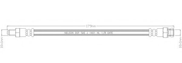 REMKAFLEX 5981 Тормозной шланг для HYUNDAI GRACE (Хендай Граcэ) REMKAFLEX 5981 Тормозной шланг для HYUNDAI GRACE (Хендай Граcэ)